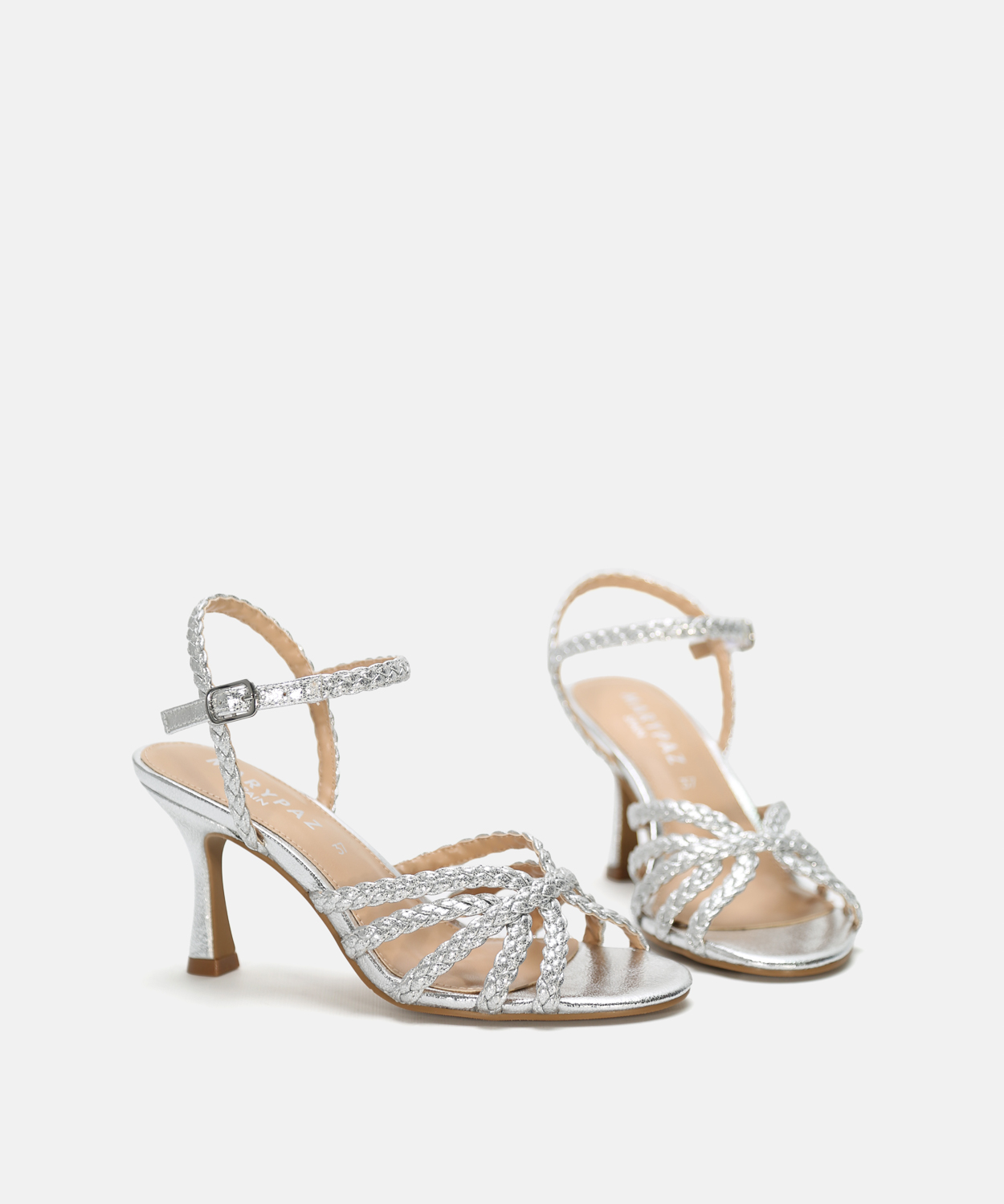 Sandalia tac&oacute;n trenzado image number null